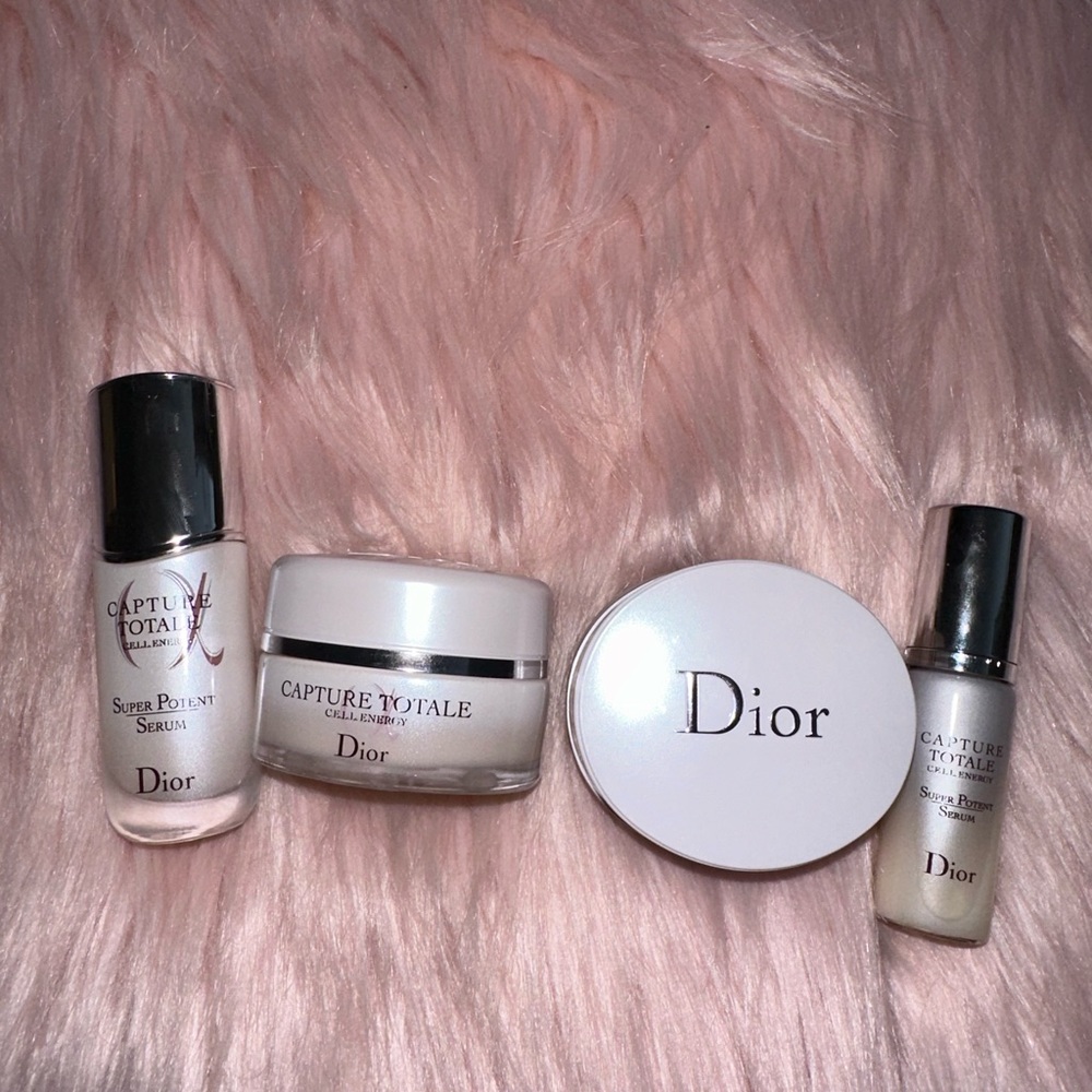 NEW Dior Capture totale day cream and super potent serum